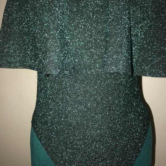 Emerald Green Glitter ZARA Bodysuit - Picture 6 of 6